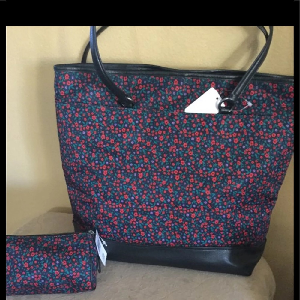 *Like New* COACH floral tote - Picture 5 of 11